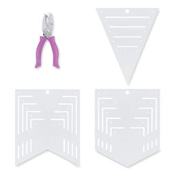 Fiskars Banner Creation Template Set (Set contents)