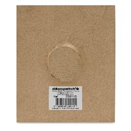 Decopatch Paper Mache Magnetic Frame - 2.95" x 3.5" x 0.39", back
