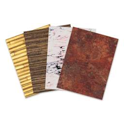 Decopatch Mix & Patch Paper Assortment - Set of 4, Materials, 30 cm x 40 cm