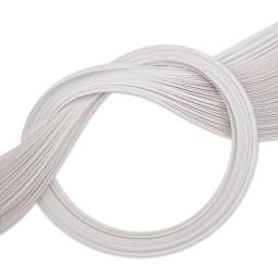 Quilled Creations Metallic Quilling Paper - Pkg of 50, Platinum White, 1/8"