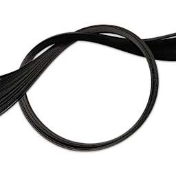 Quilled Creations Colored Edge Gilded Quilling Paper - Black, 1/8"
