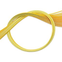 Quilled Creations Colored Edge Gilded Quilling Paper - Yellow, 1/8"