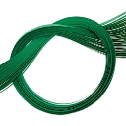 Quilled Creations Premium Quilling Paper - Pkg of 50, Leaf Green, 1/8"