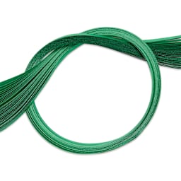 Quilled Creations Colored Edge Gilded Quilling Paper - Green, 1/8"