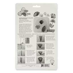 Quilled Creations Husking Board - back of packaging