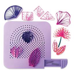 Quilled Creations Husking Board - in use