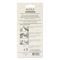 Quilled Creations B.O.S.S. Quilling Tool - back of packaging