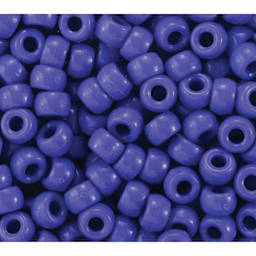 Cousin DIY Fun Pack Pony Beads - Pkg of 750, Purple, 6 mm x 9 mm