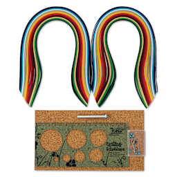 Folia Quilling Kit - Pkg of 290, Christmas contents
