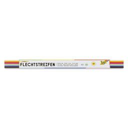 Folia Paper Weaving Strips - Pkg of 200, Assorted, 0.8" x 20" front of packaging