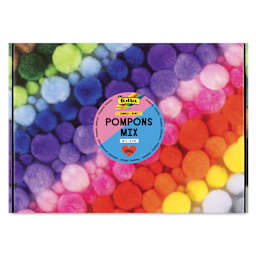 Folia Jumbo Pompons Mix - Basic, 200 g front of packaging