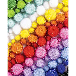 Folia Jumbo Pompons Mix - Glitter, 300 g