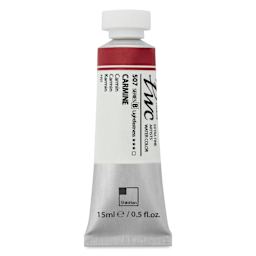 ShinHan PWC Extra Fine Professional Watercolor - Carmine, 15 ml, Tube