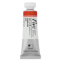 ShinHan PWC Extra Fine Professional Watercolor - Vermilion Hue, 15 ml, Tube
