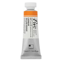 ShinHan PWC Extra Fine Professional Watercolor - Cadmium Yellow Orange, 15 ml, Tube