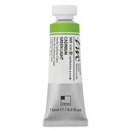 ShinHan PWC Extra Fine Professional Watercolor - Cadmium Green Light, 15 ml, Tube