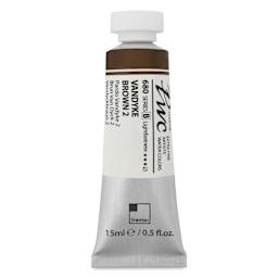 ShinHan PWC Extra Fine Professional Watercolor - Vandyke Brown 2, 15 ml, Tube