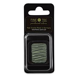 Finetec Premium Watercolor Pan - Patina (Flip-Flop), In packaging.