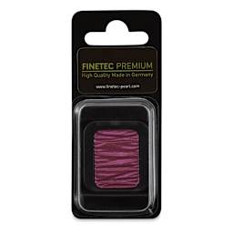 Finetec Premium Watercolor Pan - Sparkling Pink (Pearlescent), In packaging.