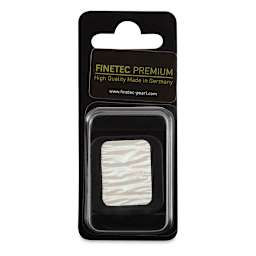 Finetec Premium Watercolor Pan - Turquoise (Pearlescent), In packaging.