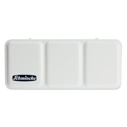 Schmincke Akademie Aquarell Watercolor Pans - Set of 18, Plastic Case, Assorted Colors, Half Pans top of case