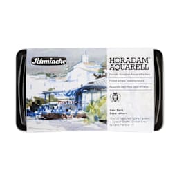 Schmincke Horadam Aquarell Watercolor Pans - Set of 11, Cesc Farre Basic Colors, packaging