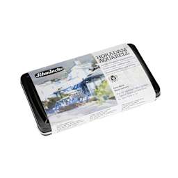 Schmincke Horadam Aquarell Watercolor Pans - Set of 11, Cesc Farre Basic Colors, front of packaging