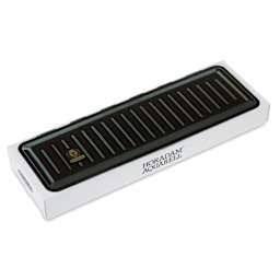 Schmincke Horadam Aquarell Artist Watercolor - Set of 12, Assorted, Half Pans, Special Black Metal Box outter packaging