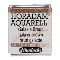 Schmincke Horadam Aquarell Artist Watercolor - Galaxy Brown, Supergranulation, Half Pan