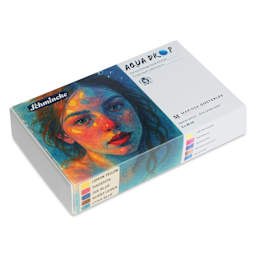 Schmincke Aqua Drop Watercolors - Set of 5, Marissa Oosterlee Girls Underwater, 30 ml Bottles packaging