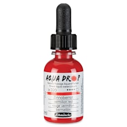 Schmincke Aqua Drop Watercolor - Vermilion Red, 30 ml