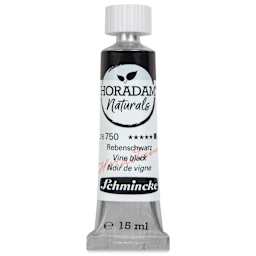 Schmincke Horadam Naturals Watercolor - Vine Black, 15 ml Tube, front