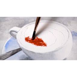 Schmincke Liquid Earth Watercolor, tea painting