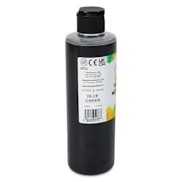 Chroma Liquid Washable Watercolor Paint - Blue Green, 8.4 oz, Bottle, back