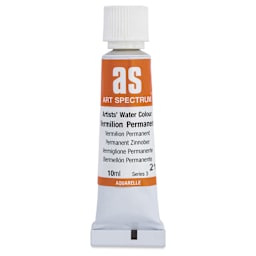 Art Spectrum Artists’ Watercolor Tube - Vermilion Permanent, 10 ml