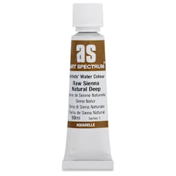 Art Spectrum Artists’ Watercolor Tube - Raw Sienna Natural Deep, 10 ml