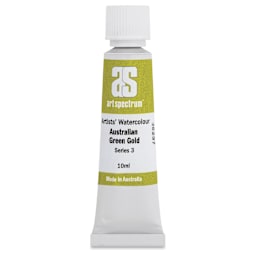 Art Spectrum Artists’ Watercolor Tube - Australian Green Gold, 10 ml