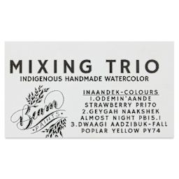 Beam Watercolor Travel Dot Card - 3 Colors, Mixing Trio front of package