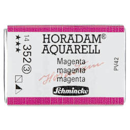 Schmincke Horadam Aquarell Watercolor - Magenta, Full Pan
