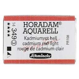 Schmincke Horadam Aquarell Watercolor - Cadmium Red Light, Full Pan