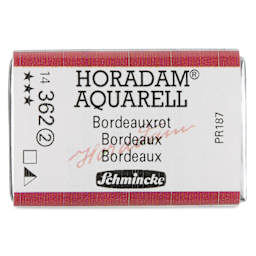 Schmincke Horadam Aquarell Watercolor - Bordeaux, Full Pan