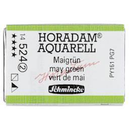 Schmincke Horadam Aquarell Watercolor - May Green, Full Pan