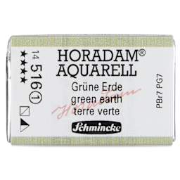 Schmincke Horadam Aquarell Watercolor - Green Earth, Full Pan
