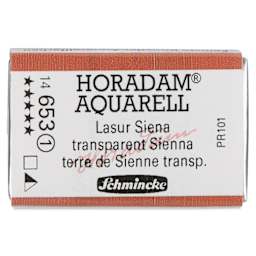 Schmincke Horadam Aquarell Watercolor - Transparent Sienna, Full Pan