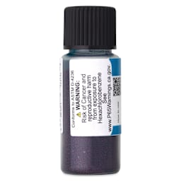 Jackman's Crystalline Powder Watercolor - Turquoise, 6 g back of bottle