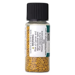 Jackman's Crystalline Powder Watercolor - Dark Green, 6 g back of bottle