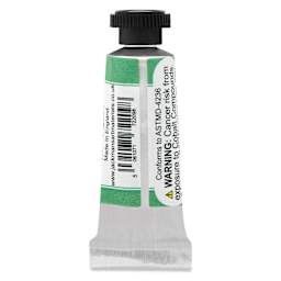 Jackman's Finest Professional Watercolour - Soft Green, 5 ml back of tube