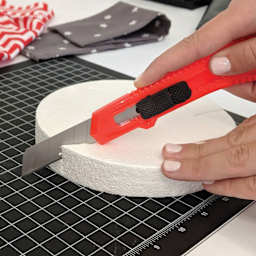 Excel Blades K13 Heavy Duty Snap Blade Knife, cutting foam