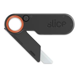 Slice Folding Utility Knife - Top view of Knife with Blade slightly open