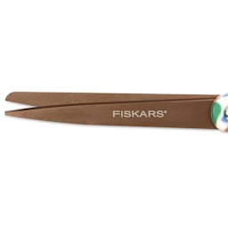 Created With Fiskars Scissors - Playful Posies, 8" (Close-up Of Blade)